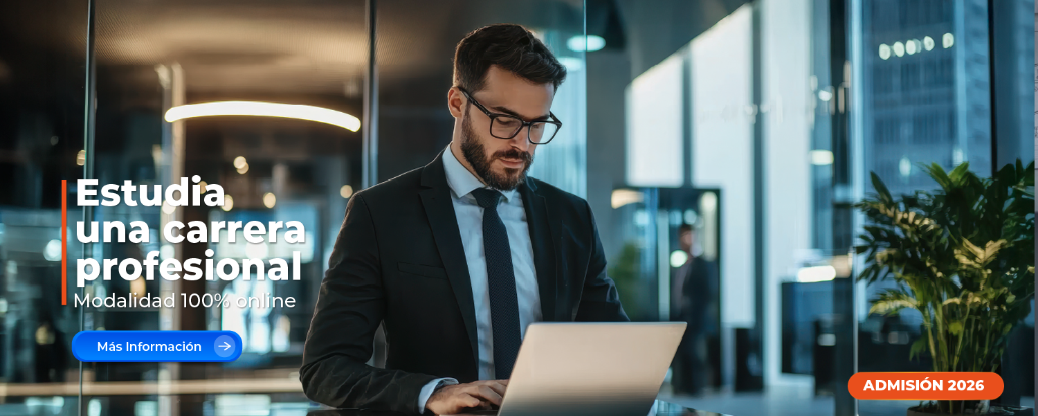 Estudia una carrera profesional modalidad 100% online
