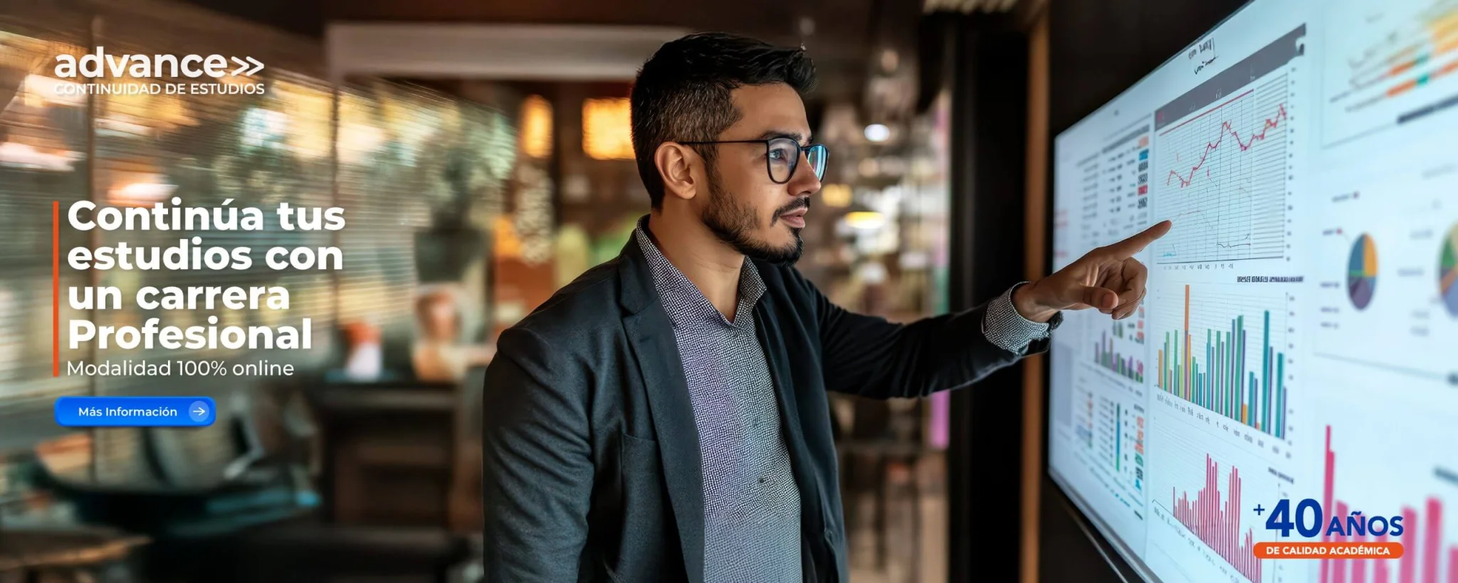 Continúa tus estudios con una carrera profesional modalidad 100% online